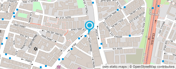 מפת הגעה אל חסד לאברהם-בנים