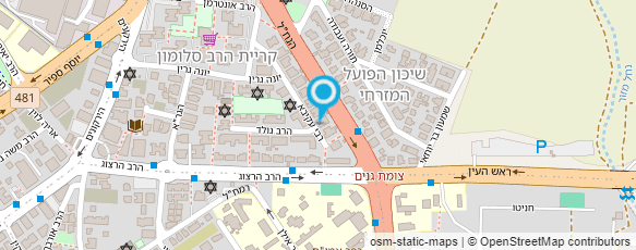 מפת הגעה אל בנסמיאן אודל