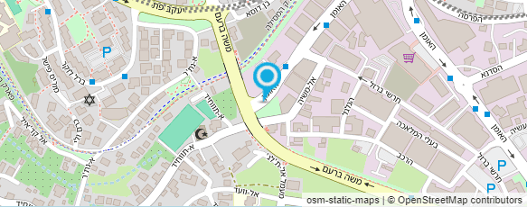 מפת הגעה אל אסולין ציון סטודיו ד-קו