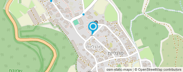 מפת הגעה אל אירוח בכפר - אבנר שפירא