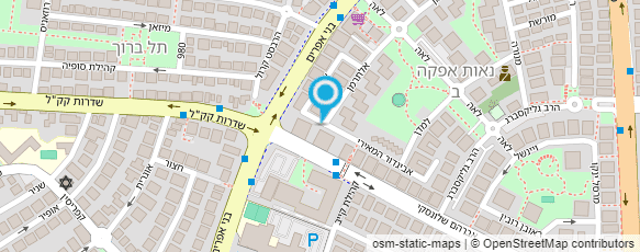 מפת הגעה אל ד"ר מהרשק גדעון