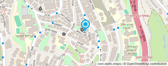 מפת הגעה אל ישיבת הגר"ז בענגיס