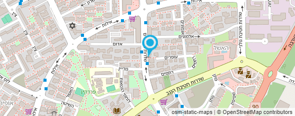 מפת הגעה אל משרד סגל