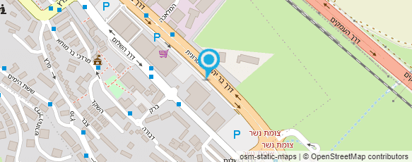 מפת הגעה אל היכל התרבות נשר