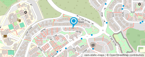 מפת הגעה אל לוזובסקי ראובן