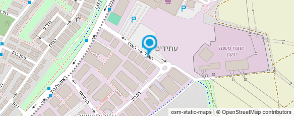 מפת הגעה אל סנטרגרף בע"מ