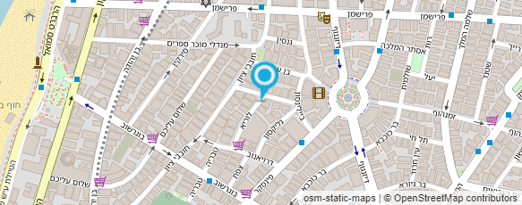 מפת הגעה אל עמותת הנבל והזמיר