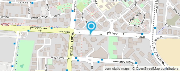 מפת הגעה אל בית חב"ד קרית בן גוריון