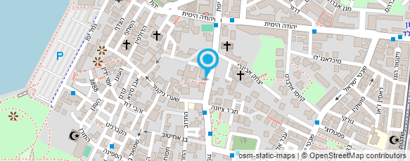 מפת הגעה אל גלרית הבית הסקוטי