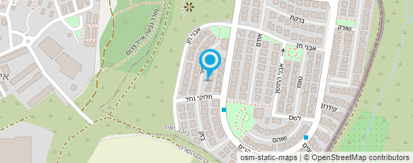 מפת הגעה אל "אקספרס לחיות"