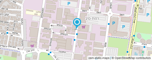 מפת הגעה אל עו"ד מבורך עזר מפת הגעה אל עו"ד מבורך עזר