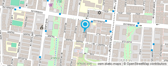 מפת הגעה אל מרפאות מומחים