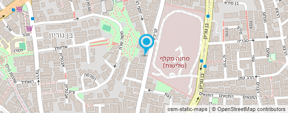 מפת הגעה אל עופרי דן