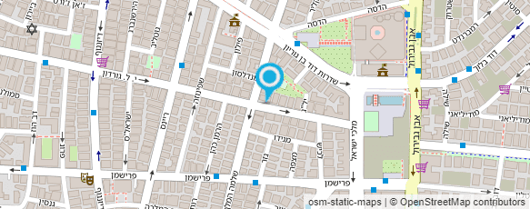 מפת הגעה אל ד"ר תמיר ענת