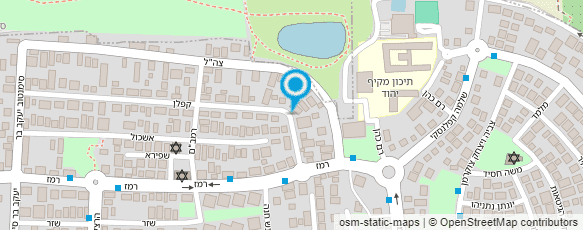 מפת הגעה אל ד"ר סנואני גדעון