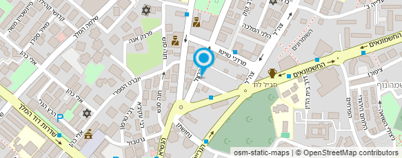 מפת הגעה אל צמיגי המהיר - אדמון יעקב