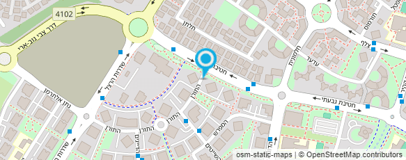 מפת הגעה אל חבר נחום - תוסס אירועים והפקות