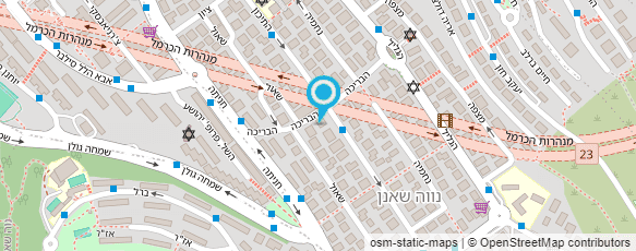 מפת הגעה אל נוימן אהרון