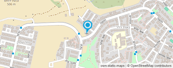 מפת הגעה אל ת"ת מסלה בערבה ירוחם