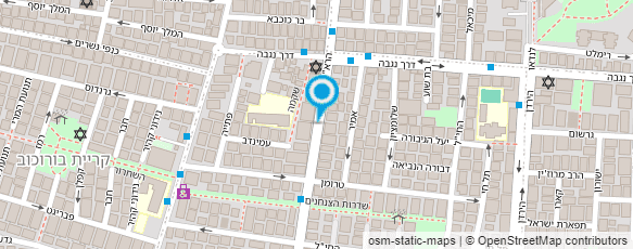 מפת הגעה אל עו"ד אביגדור קנדל