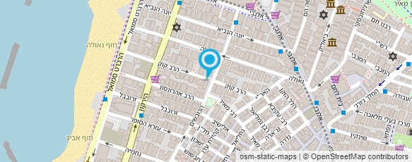 מפת הגעה אל סטודיו אורנה כהן