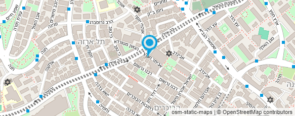 מפת הגעה אל הגן הירוק