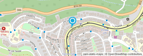 מפת הגעה אל א.ש.ל. איכות סביבה ואקוסטיקה בע"מ