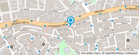 מפת הגעה אל מרכז עץ הזית