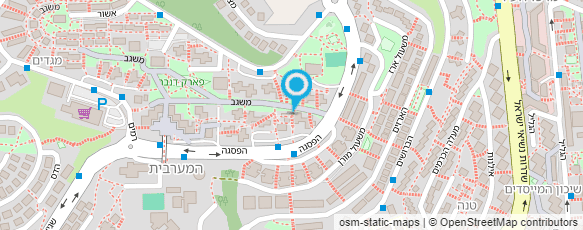 מפת הגעה אל גמא-טק בע"מ