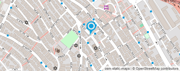 מפת הגעה אל בר ששת שופרות מפת הגעה אל בר ששת שופרות