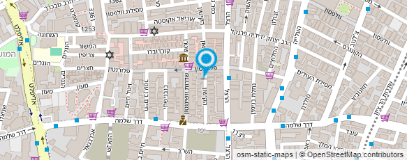 מפת הגעה אל מוסך יחזקאל