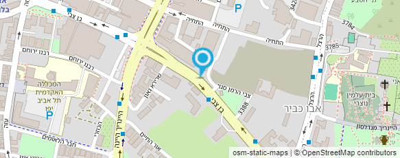 מפת הגעה אל סקנקס בע"מ