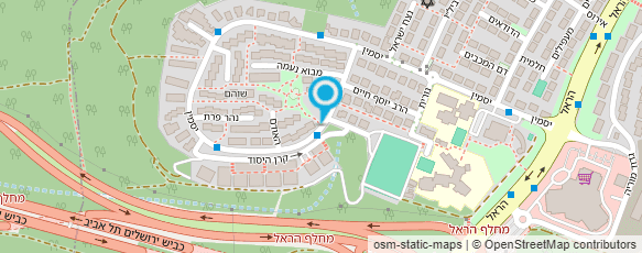 מפת הגעה אל מכבסת ינון