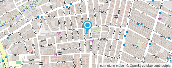 מפת הגעה אל קיוסק אדית