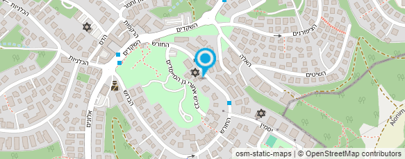 מפת הגעה אל ברוך רוני