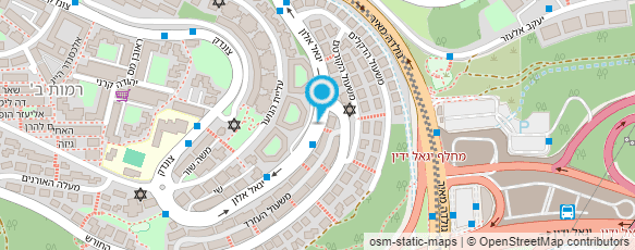 מפת הגעה אל ורד - רפלקסולוגיה ארומתרפיה ואייפק