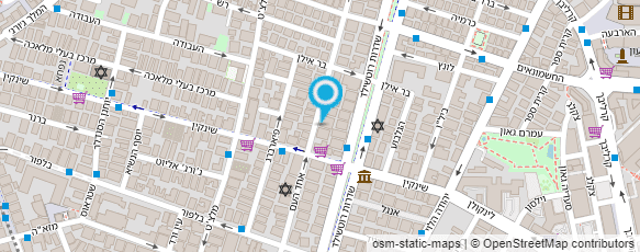 מפת הגעה אל הפקות תוצרת הארץ בע"מ