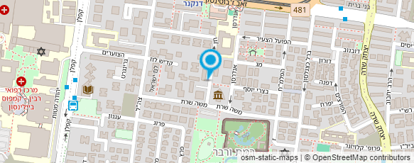 מפת הגעה אל ד"ר פרידמן משה