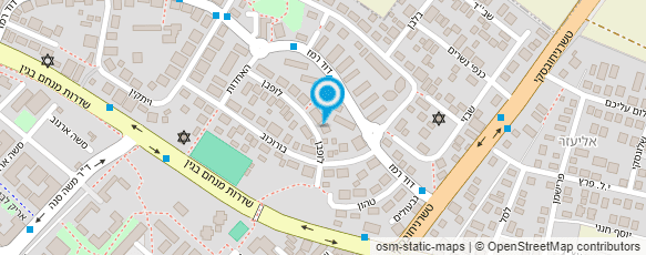 מפת הגעה אל אביב איטום מפת הגעה אל אביב איטום