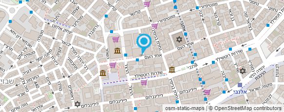 מפת הגעה אל בנק איגוד לישראל בע"מ