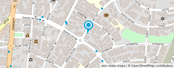 מפת הגעה אל לוי אבי