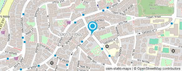 מפת הגעה אל גוטמן אדריכלים