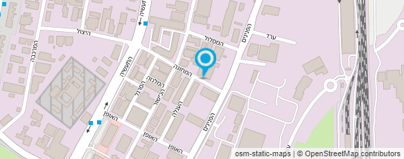 מפת הגעה אל מוסך דודו