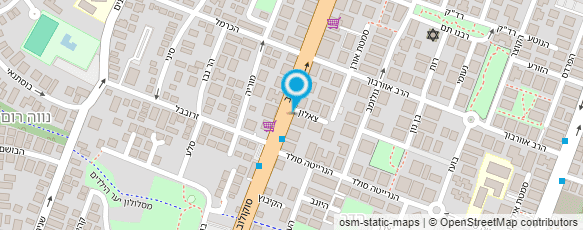 מפת הגעה אל אולפני נ.ל.ס.