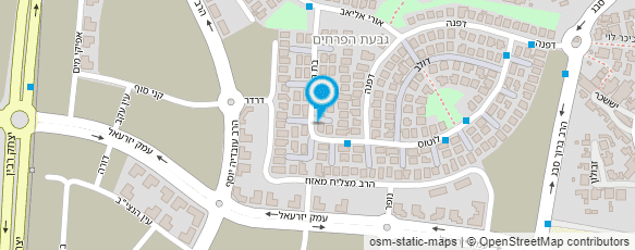 מפת הגעה אל אשקלון גרר עזרא