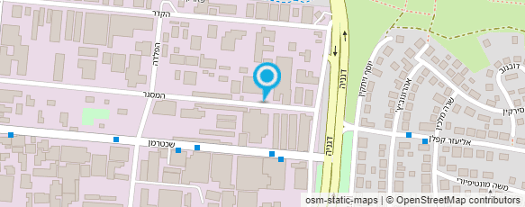 מפת הגעה אל כימאלידור (נתניה) 1992 בע"מ