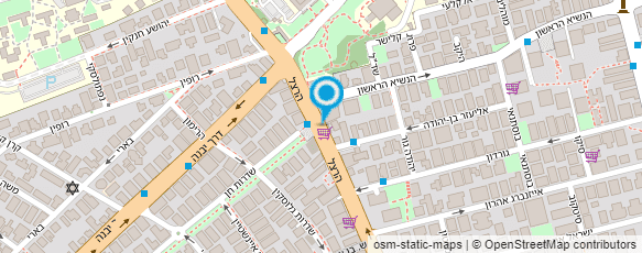 מפת הגעה אל אוולון תיירות בע"מ