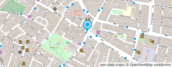 מפת הגעה אל המרכז למשקפי שמש מפת הגעה אל המרכז למשקפי שמש