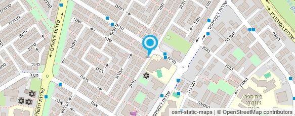 מפת הגעה אל ישראל צבי