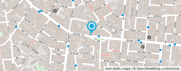 מפת הגעה אל שירותי בריאות כללית